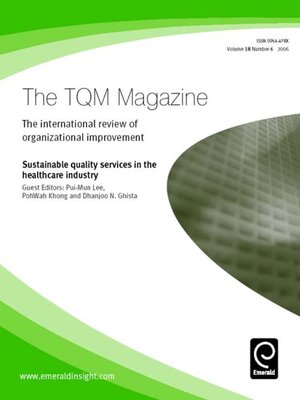 cover image of The TQM Magazine, Volume 18, Issue 6